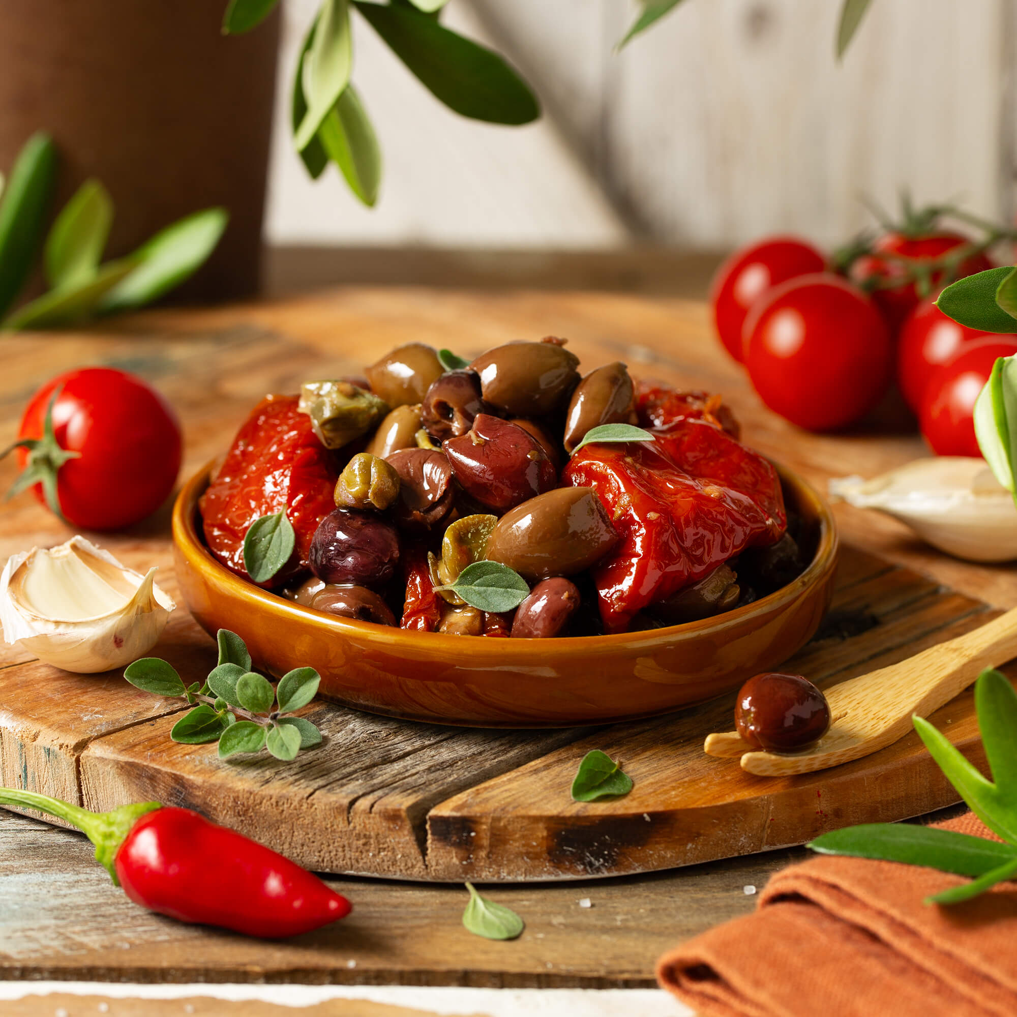 Tuscan Olive Quartet | 4 Authentic Olive Varieties | TOSCANA FOOD