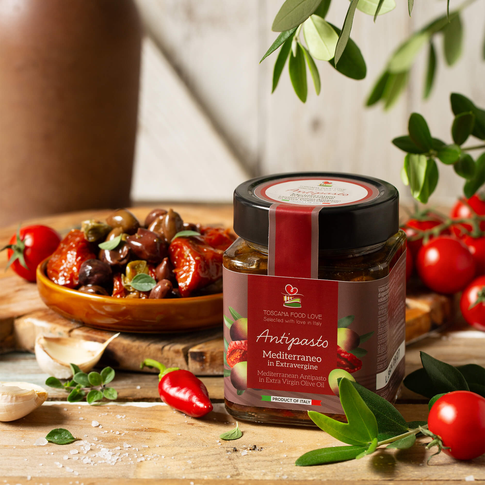 Tuscan Olive Quartet | 4 Authentic Olive Varieties | TOSCANA FOOD