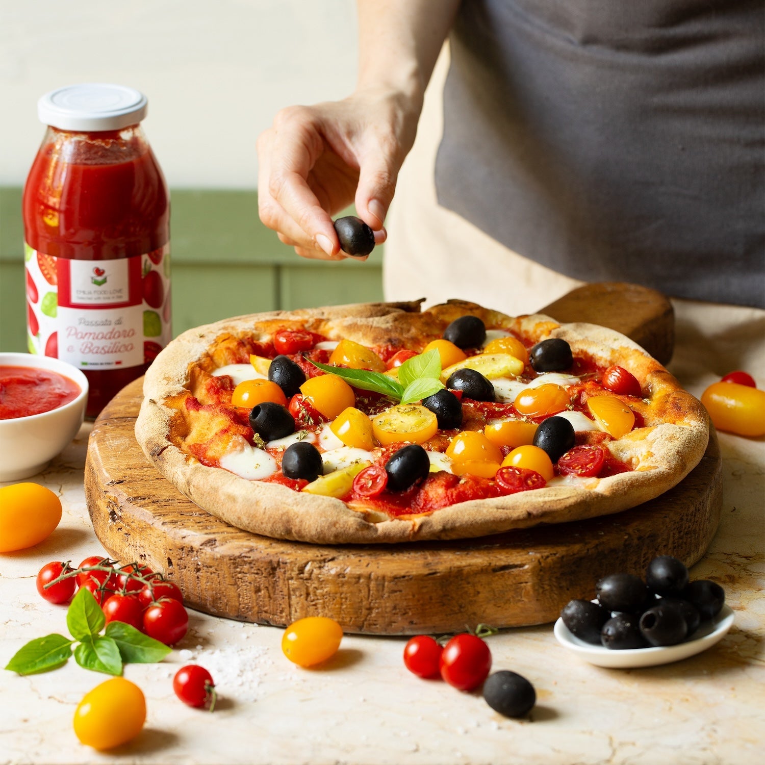 Classic Margherita Pizza Kit - EMILIA FOOD LOVE - EMILIA FOOD LOVE USA