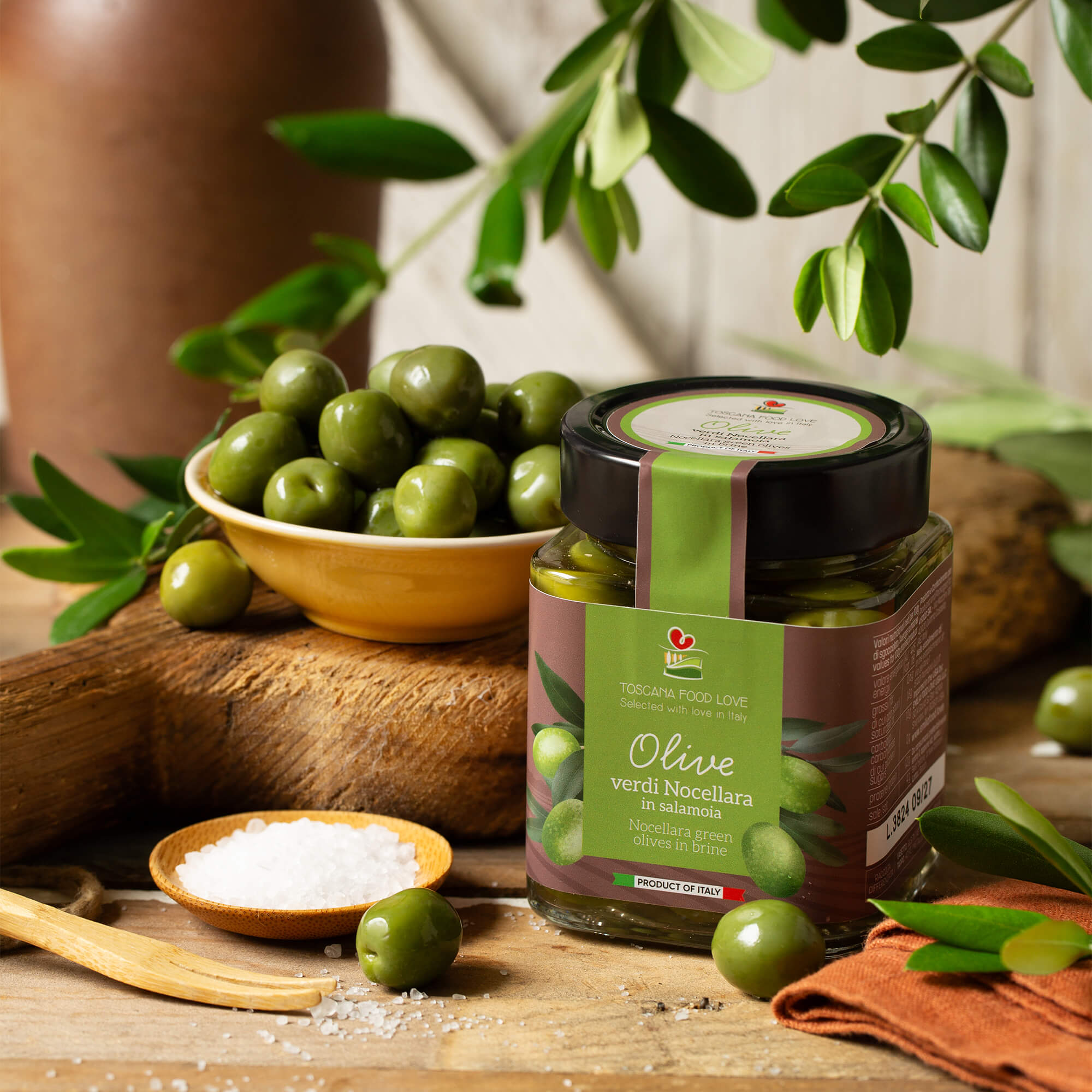 Tuscan Olive Quartet | 4 Authentic Olive Varieties | TOSCANA FOOD