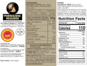 Tris Parmigiano Reggiano DOP 18, 24, 36 months