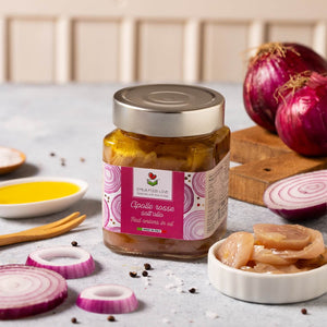 Red Onions in Oil