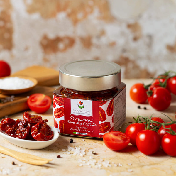 Semi-Dry Cherry Tomatoes | Sweet, Savory & Versatile | EMILIA FOOD