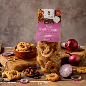 Taralli with Onion and Raisins - Forno Emilia 8.8 oz (250 g)