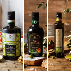 Tuscan Olive Oil Trio | Toscano PGI Light, Chianti DOP & Intense
