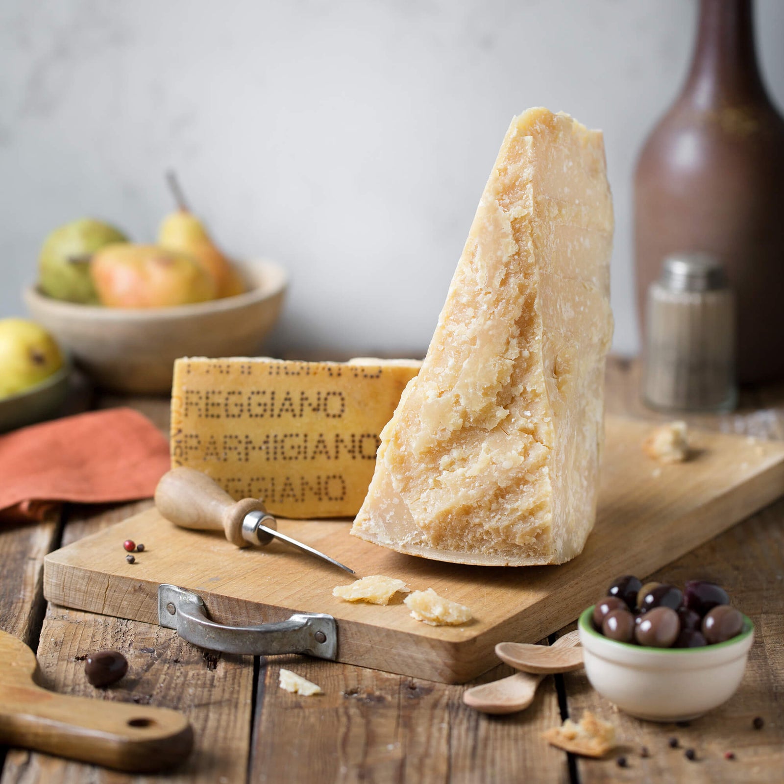 Brown Cow Parmigiano Reggiano Cheese DOP/Cut & Wrapped by igourmet/Cheese