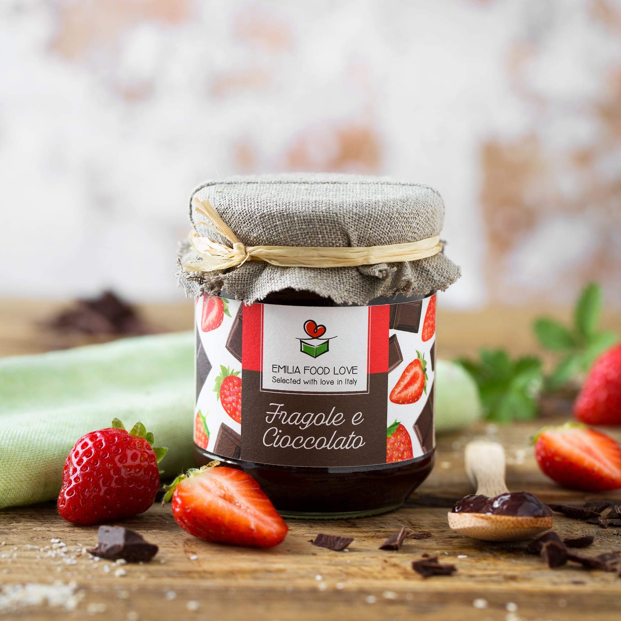 Strawberry and Chocolate Jam